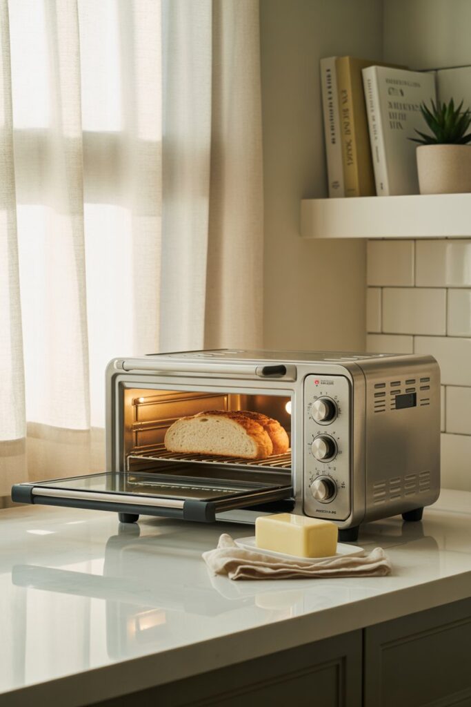 Toaster Oven with Multiple Settings