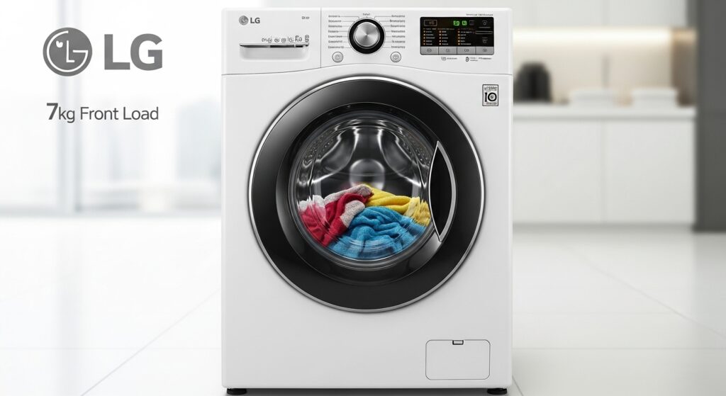 LG 7kg front load washing machine