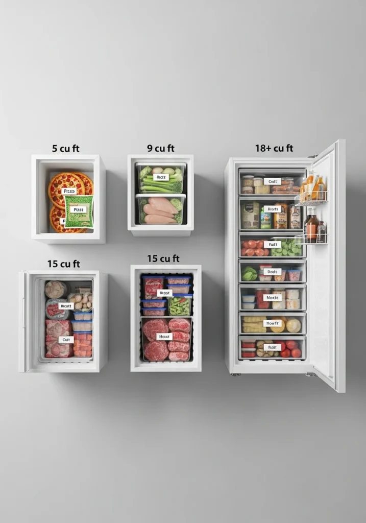 Capacity: How Much Freezer Space Do You Actually Need?