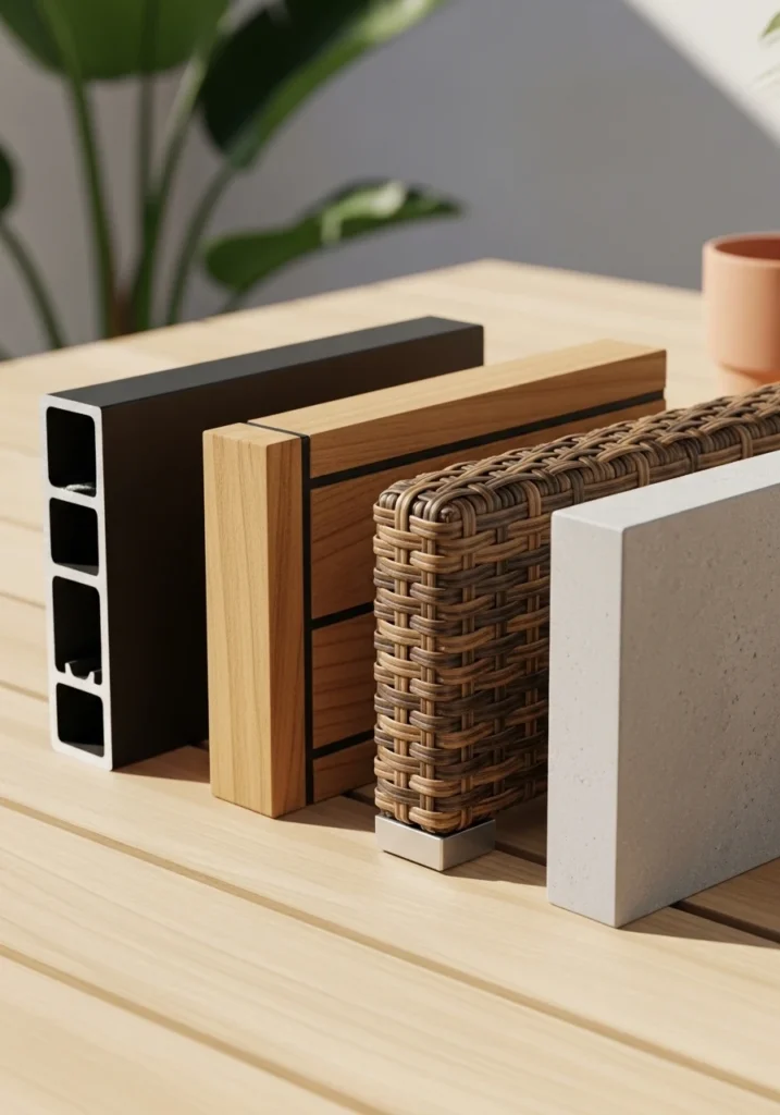 The Best Materials for Modern Outdoor Furniture