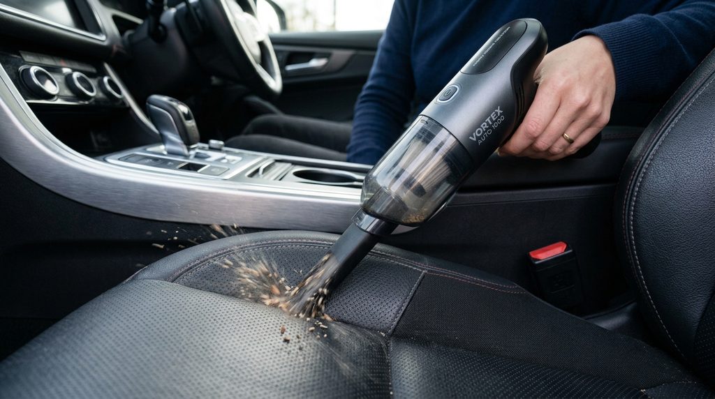  "DSP rechargeable handheld car vacuum cleaning vehicle seats"