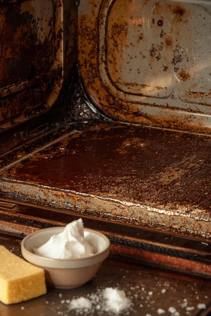 For the Really Bad Grease: Add Dish Soap Power