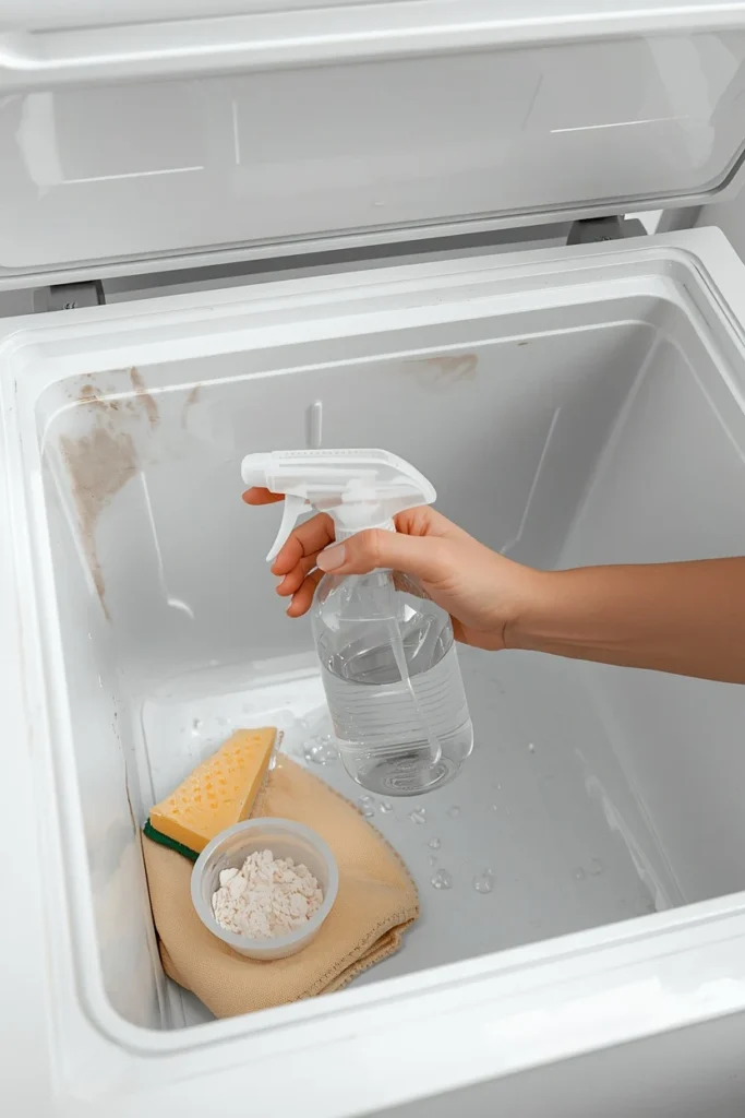 Wash the Interior with a Vinegar Solution