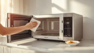 The Best Way to Clean a Microwave Fast